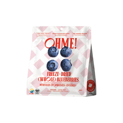 OHME! Freeze-Dried Blueberries (Whole)