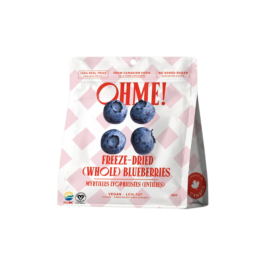OHME! Freeze-Dried Blueberries (Whole)