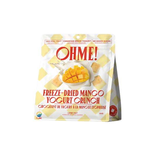 OHME! Freeze-Dried Mango Yogurt Crunch