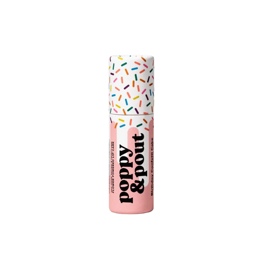 Poppy & Pout - Birthday Confetti Cake Lip Balm