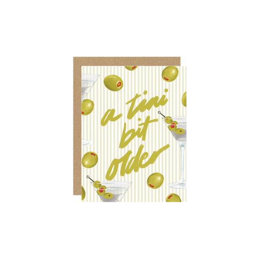 Card - A Tini Bit Older Birthday