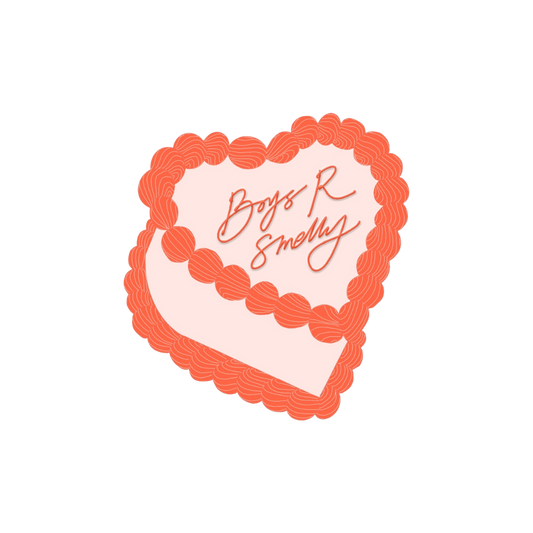 Sticker - Boys R Smelly