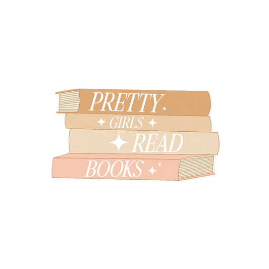 Sticker - Pretty Girls Read Books