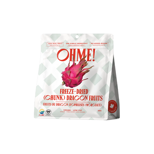 OHME! Freeze-Dried Dragon Fruits (Chunk)