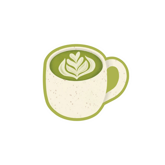 Sticker - Cozy Matcha Latte