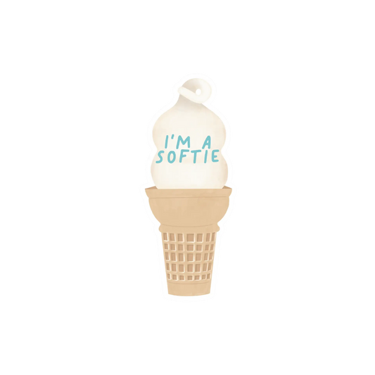 Sticker - I'm A Softie Ice Cream