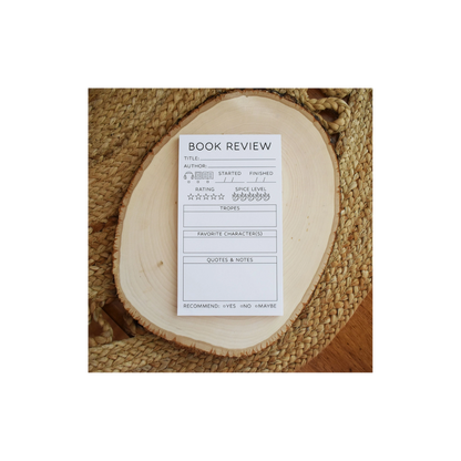 Bloc-notes - Critique de livre