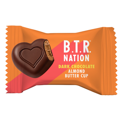 BTR Nation - Dark Chocolate Almond Butter Cups