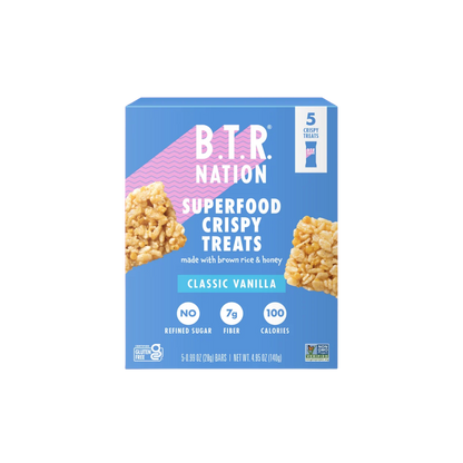 BTR Nation - Classic Vanilla Crispy Treats