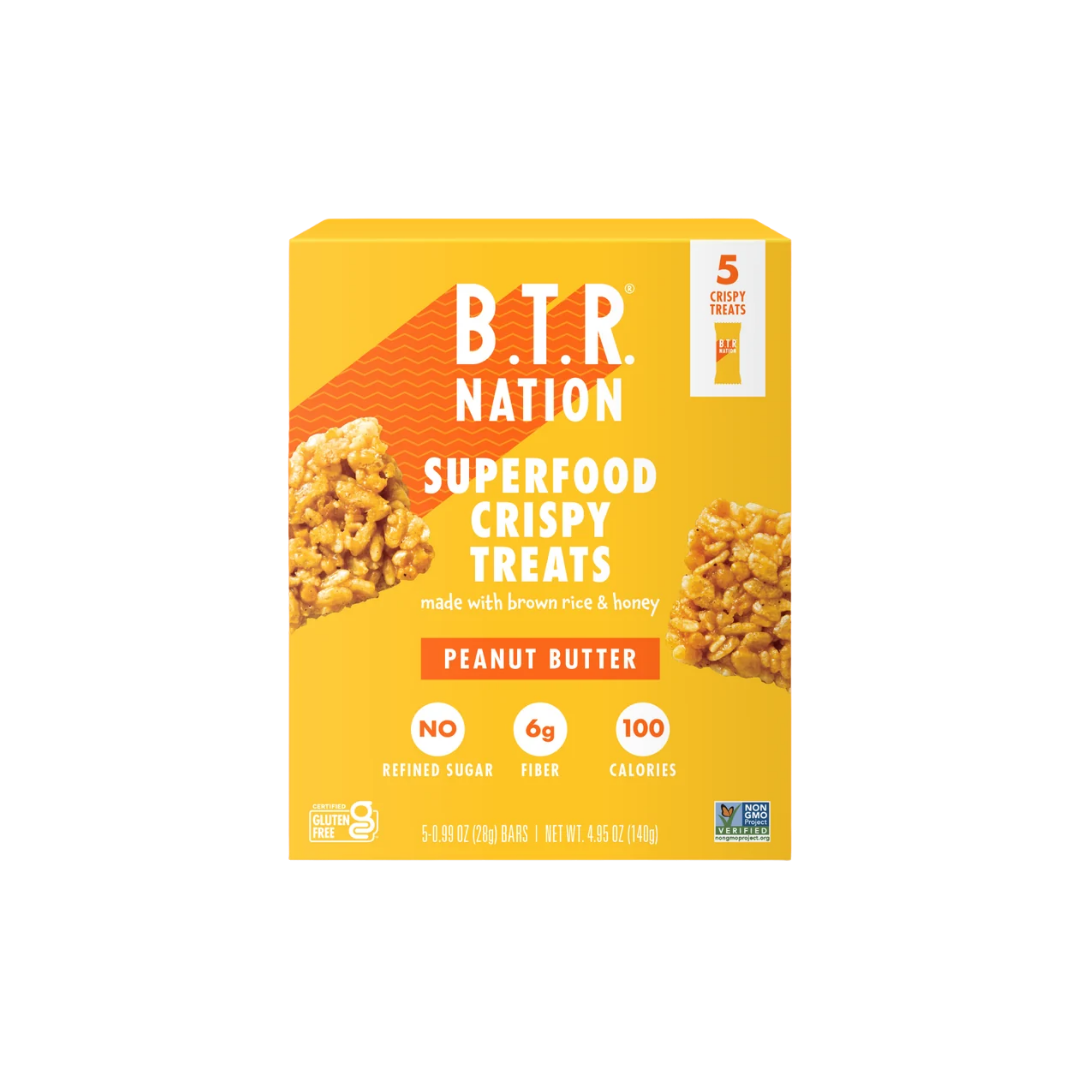 BTR Nation - Peanut Butter Crispy Treats