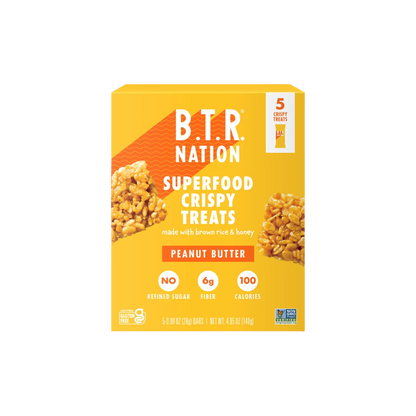 BTR Nation - Peanut Butter Crispy Treats