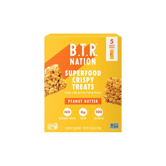 BTR Nation - Friandises croustillantes au beurre de cacahuète