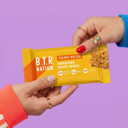 BTR Nation - Peanut Butter Crispy Treats