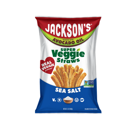 Jackson's Avocado Oil Veggie Straw Sea Salt