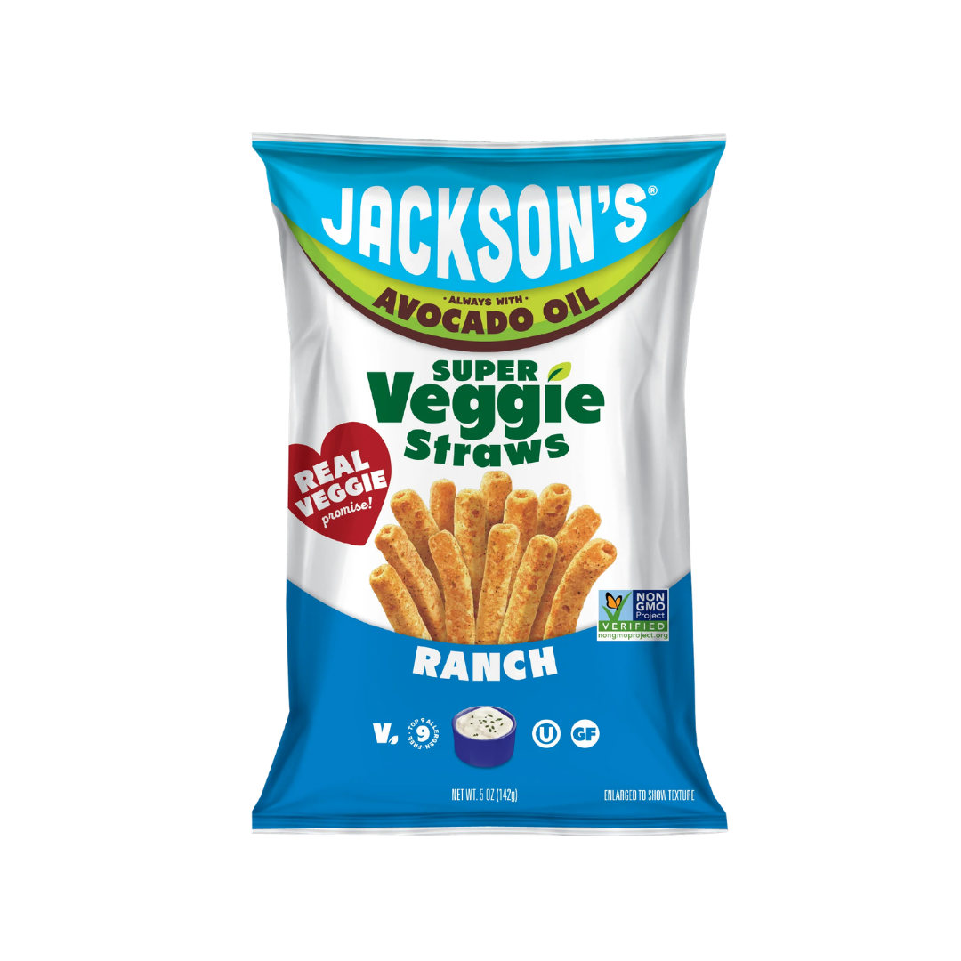 Jackson's Avocado Oil Veggie Straw Ranch