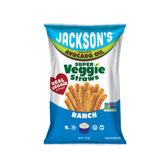 Bâtonnets de légumes à l'huile d'avocat saveur Ranch de Jackson's