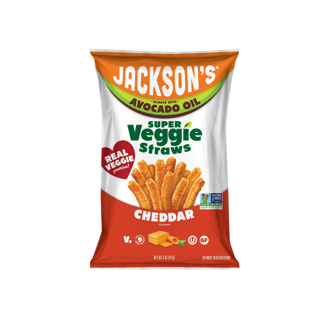 Jackson's Avocado Oil Veggie Straw Cheddar