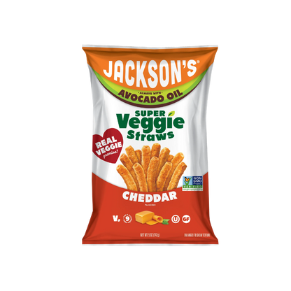 Jackson's Avocado Oil Veggie Straw Cheddar