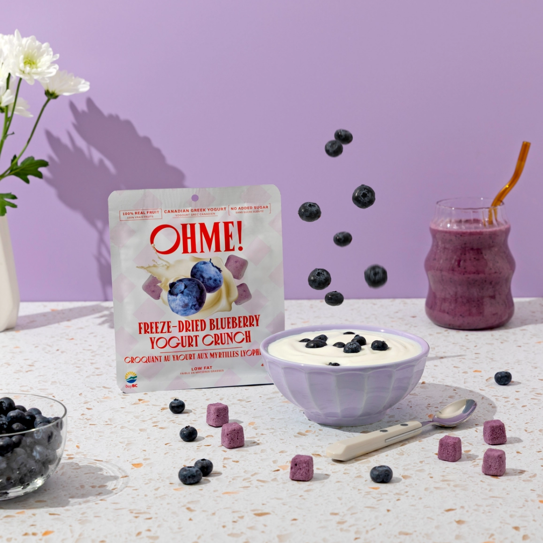 OHME! Freeze-Dried Blueberry Yogurt Crunch