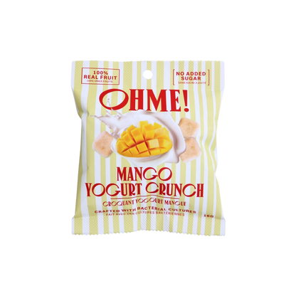 OHME! Freeze-Dried Mango Yogurt Crunch (Snack Size)