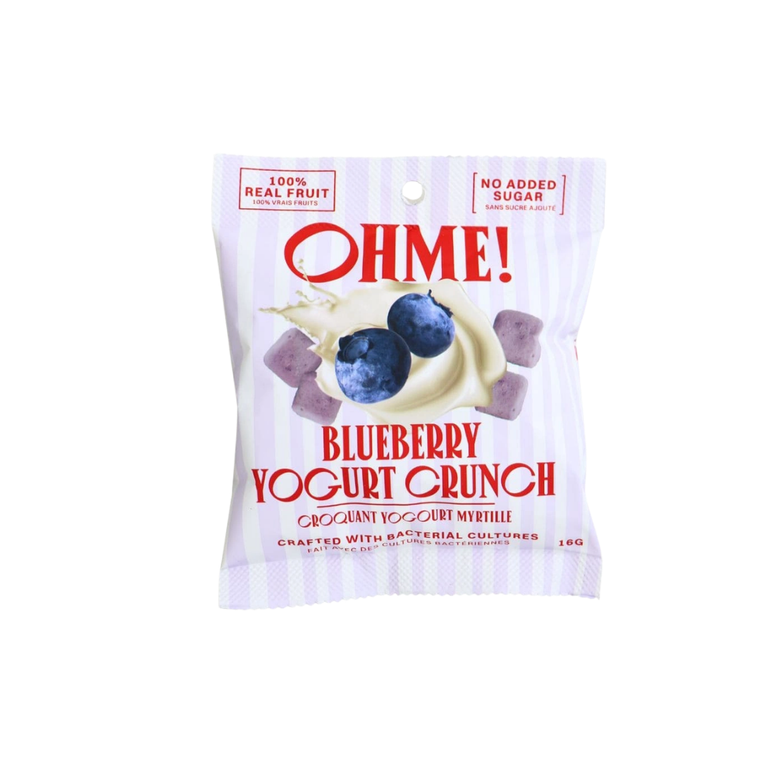 OHME! Croustillant de yaourt aux myrtilles lyophilisées (format collation)