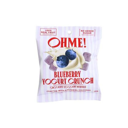 OHME! Croustillant de yaourt aux myrtilles lyophilisées (format collation)