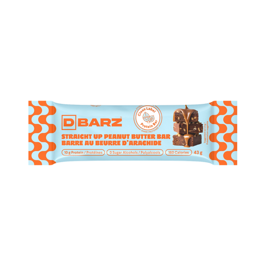 DBARZ - Straight Up Peanut Butter Bar