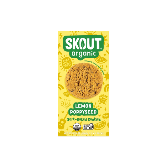 Skout Organic - Lemon Poppyseed Soft Baked Cookies