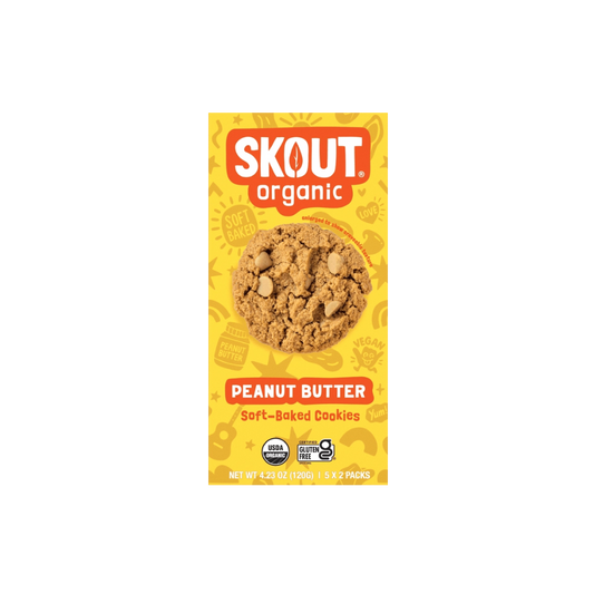 Skout Organic - Peanut Butter Soft Baked Cookies