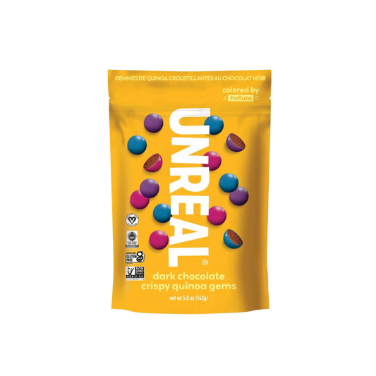 Unreal Dark Chocolate Crispy Quinoa Gems