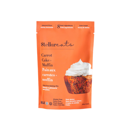 Stellar Eats Grain Free Carrot Cake + Muffin Mix
