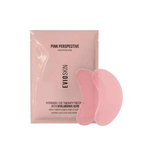 Masque hydratant pour les yeux en hydrogel Pink Perspective d'Evio Beauty