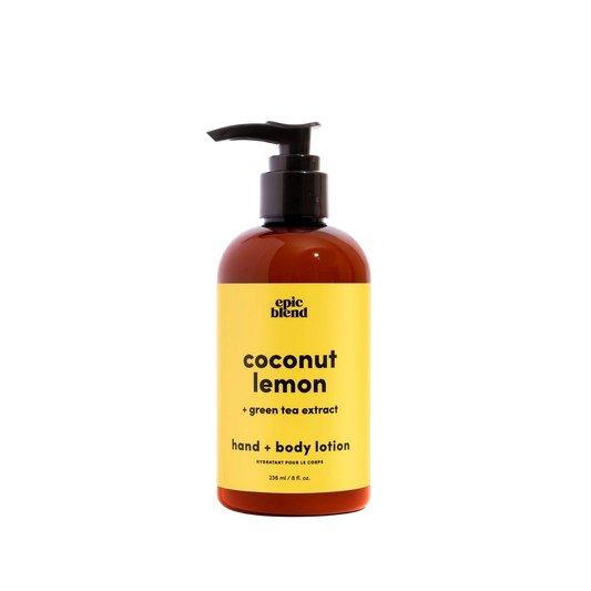 Lotion pour les mains et le corps Epic Blend Noix de coco et citron