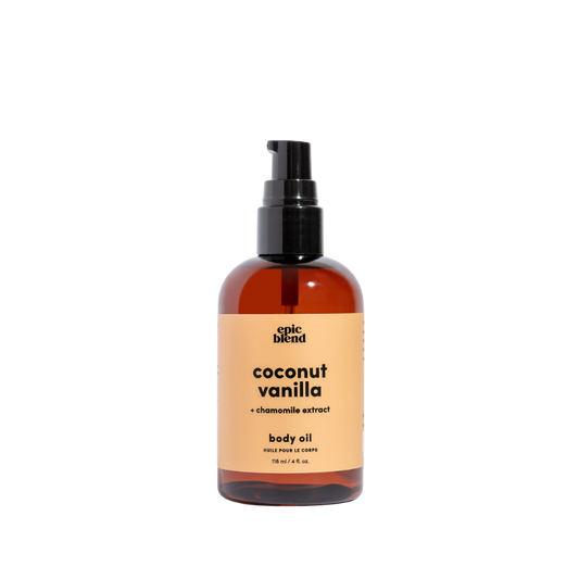 Huile corporelle Epic Blend Noix de coco et vanille