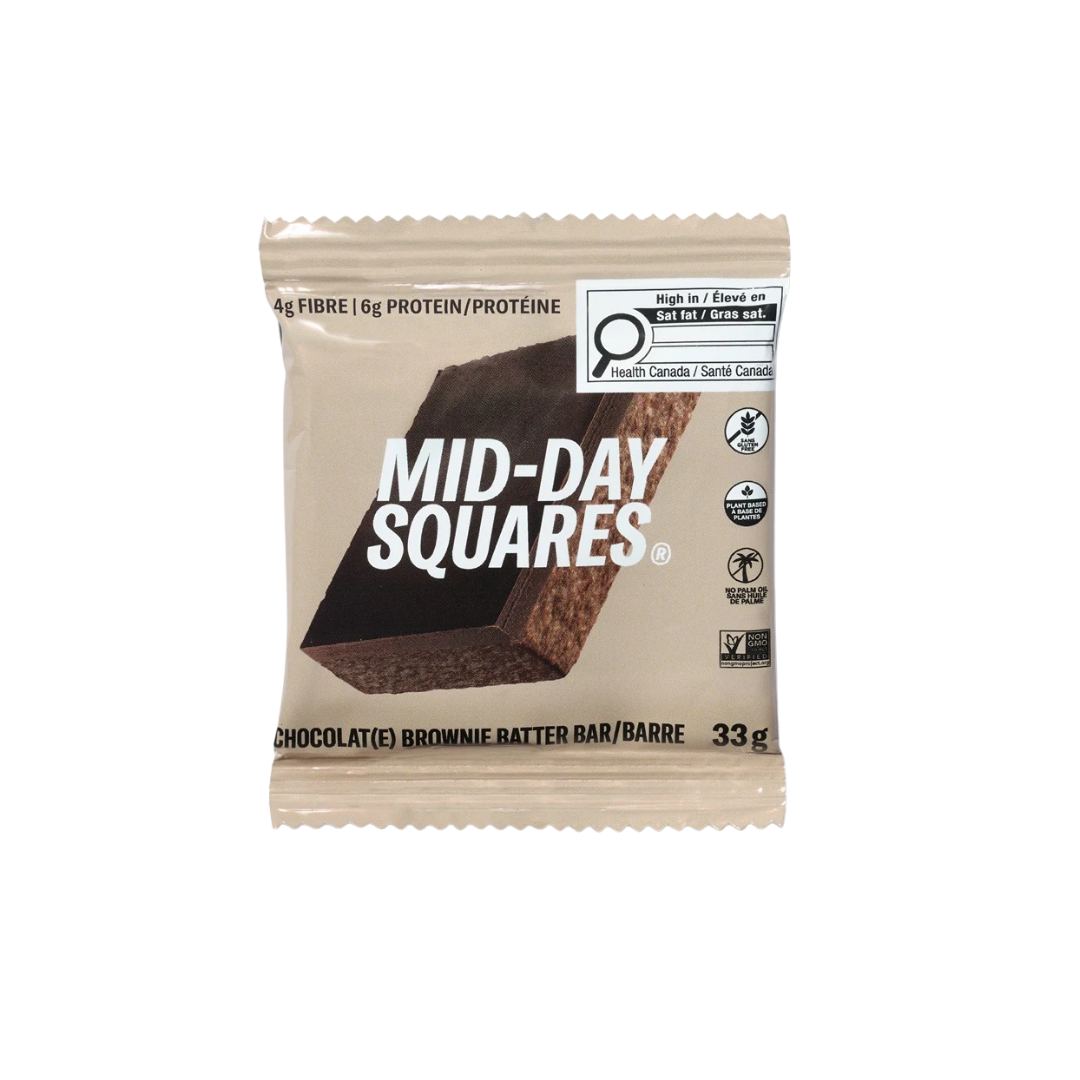 Mid-Day Squares - Pâte à brownie
