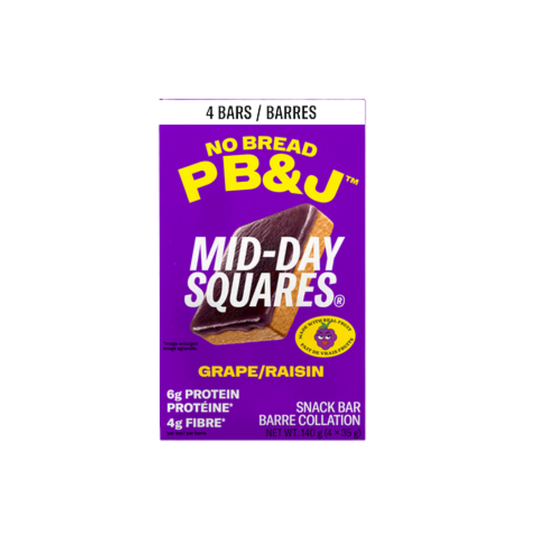 Mid-Day Squares PB&J Grape, 4 Pack