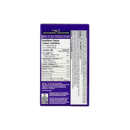 Mid-Day Squares - Beurre de cacahuète et confiture de raisin (paquet de 4)