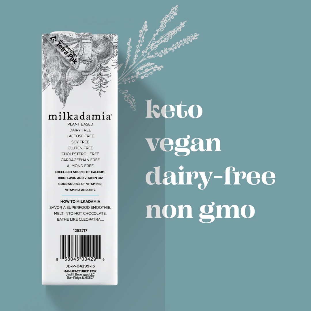 Milkadamia - Lait de macadamia non sucré