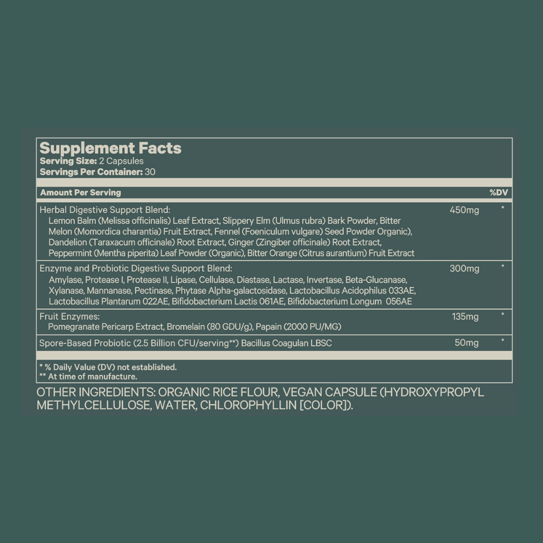 Juna Detox Digestive Enzymes