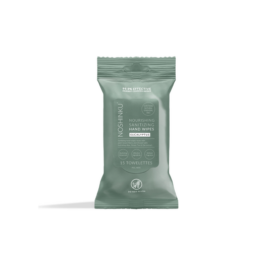 Noshinku - Eucalyptus Nourishing Hand Sanitizing Travel Wipes