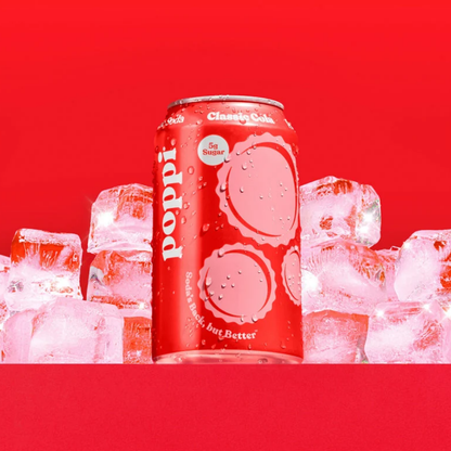 Soda prébiotique Poppi Classic Cola 