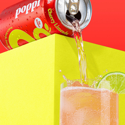 Punch prébiotique Poppi Cerise et lime