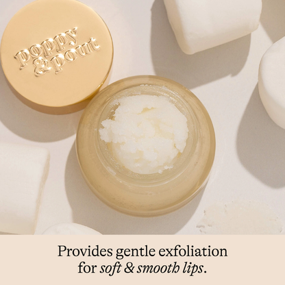 Poppy & Pout - Marshmallow Creme Lip Scrub