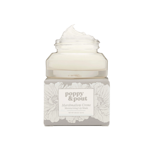 Poppy & Pout - Masque lèvres crème de guimauve