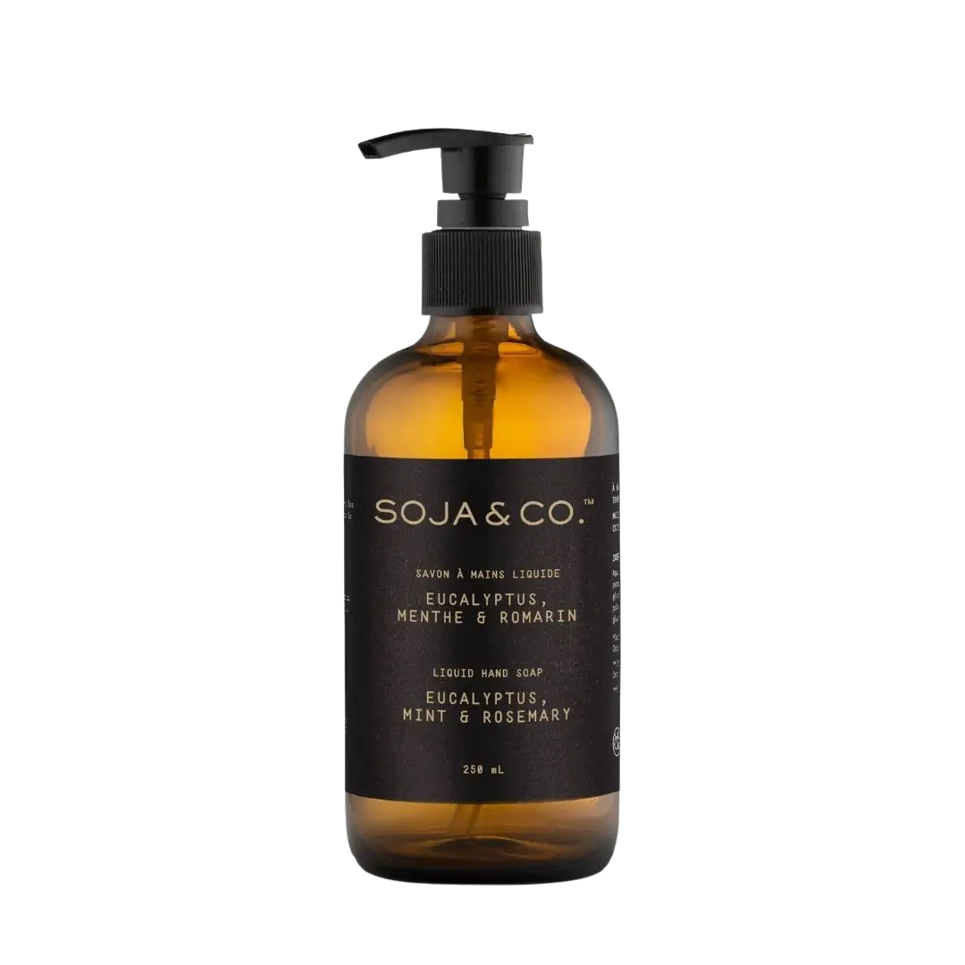 Soja&Co Liquid Hand Soap - Eucalyptus, Mint & Rosemary