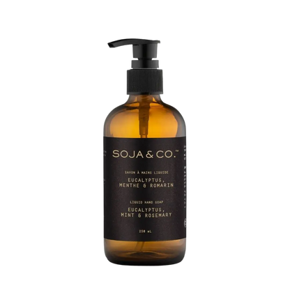 Soja&Co Liquid Hand Soap - Eucalyptus, Mint & Rosemary