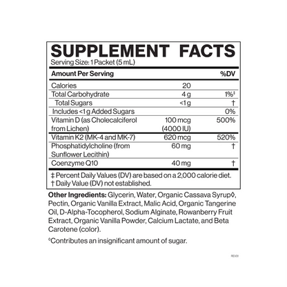 Cymbiotika Liposomal Vitamin D3+K2+COQ10