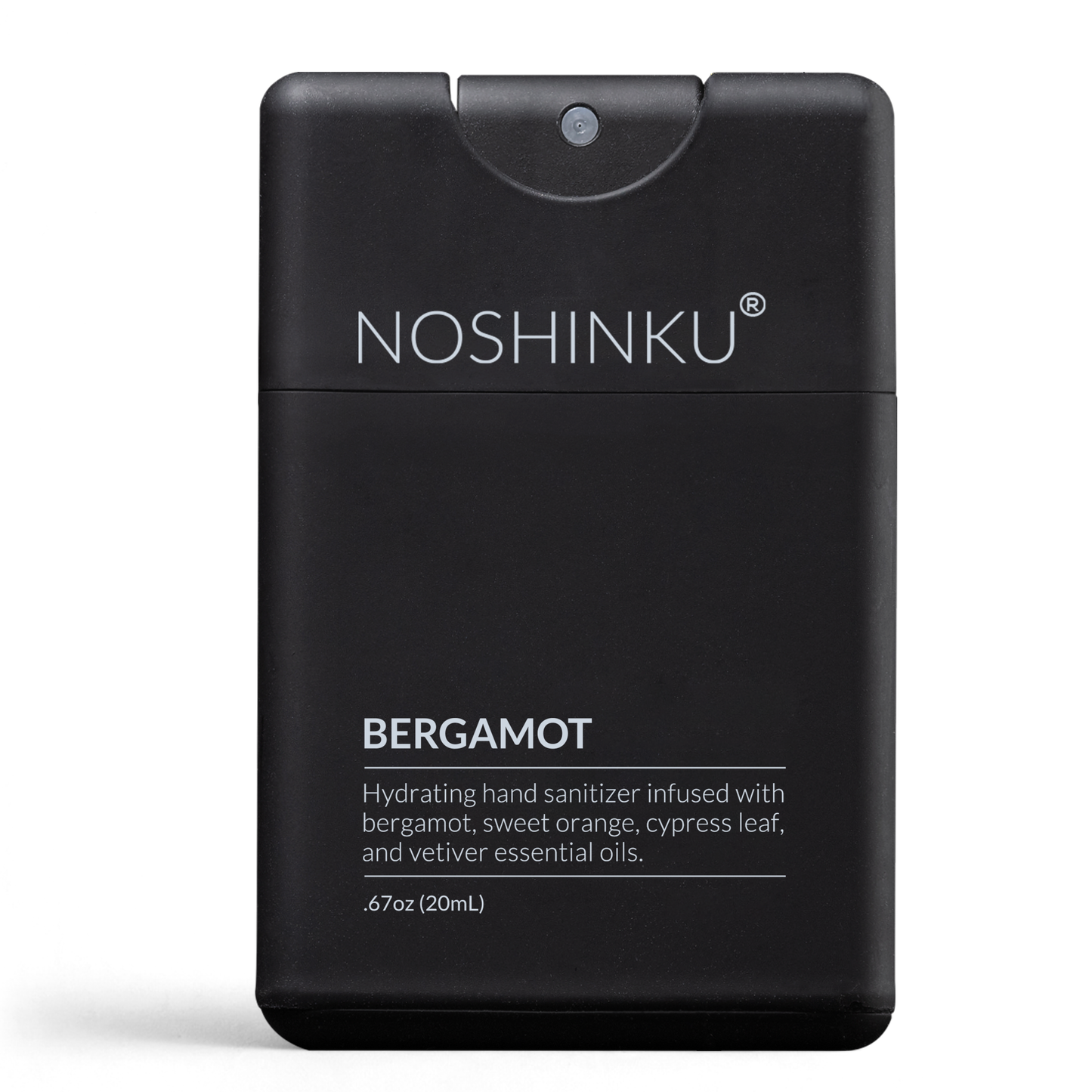 Noshinku - Vaporisateur Désinfectant Mains Bergamote