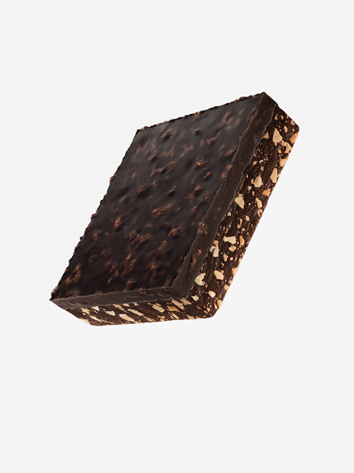 Carrés de mi-journée croquants aux amandes 