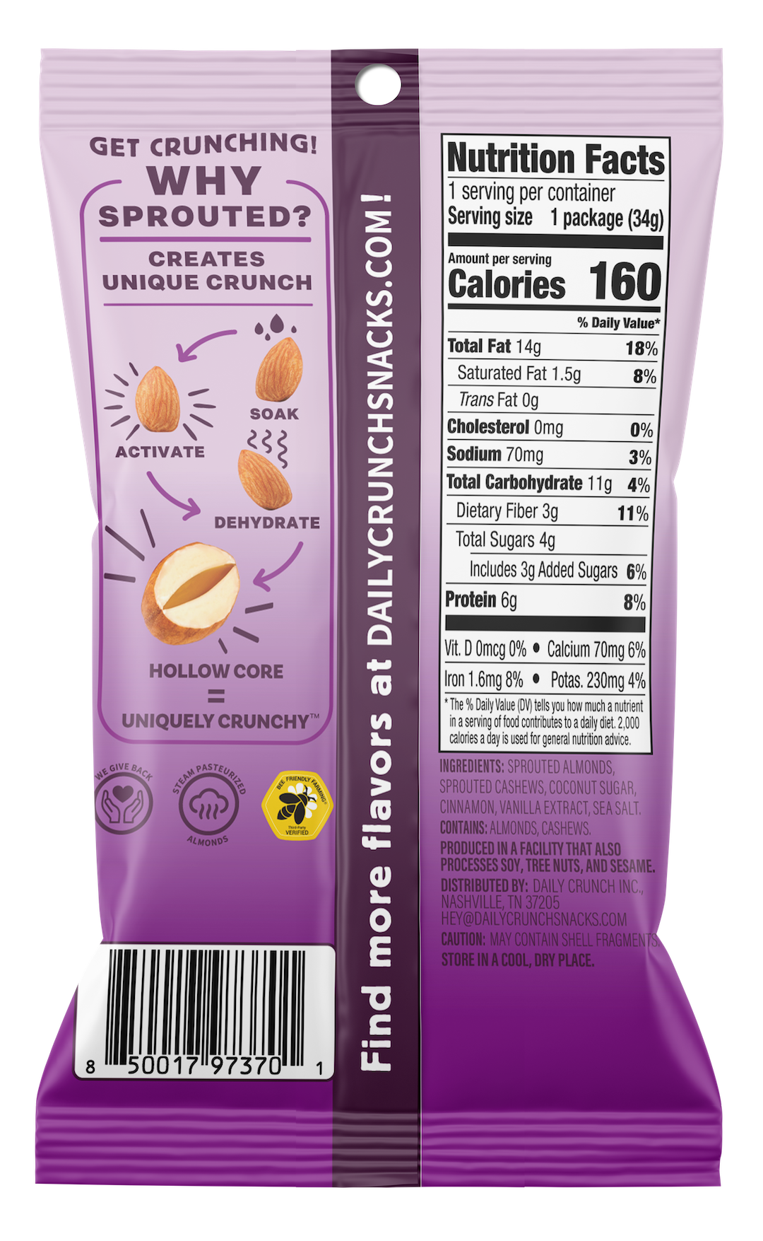 Daily Crunch Packet - Churro
